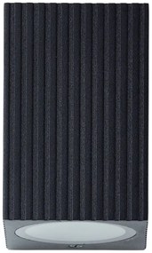 Brilliant - Vonkajšie nástenné svietidlo JELANI 1xGU10/10W/230V IP44 čierna