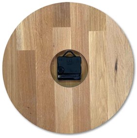 Dubové hodiny na stenu s arabskými číslicami I SENTOP MAS016-OSMO-3041-heads/black