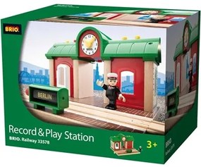 Brio - Vlaková stanica so zvukmi a svetlami