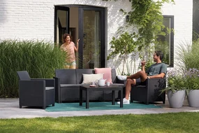 CLAIRE 5 SEATERS SET - GRAFIT