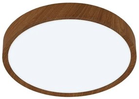 Eglo Musurita stropné svetlo do kúpeľne plast, oceľ drevo vzhľad prírodný 98 601