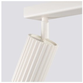 Krémovobiele bodové svietidlo 6,5x45 cm Gleam – Sollux
