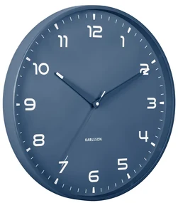 Nástenné hodiny Orgullo Karlsson KA6053BL, 40cm