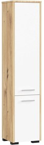 Koupelnová skříňka FIN I 30 cm dub artisan/bílá