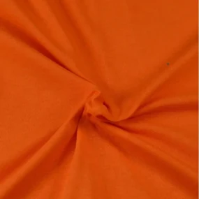Jersey prestieradlo Oranžové 80x200 cm