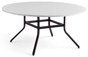 Stôl VARIOUS, Ø1600 mm, výška 740 mm, čierna, biela