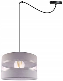 Závesné svietidlo Elegance Spider, 1x textilné tienidlo (výber z 3 farieb), (výber z 2 farieb konštrukcie), (fi 35cm)