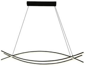 LED Stmievateľný luster na lanku LED/70W/230V 3000-6500K + diaľkové ovládanie