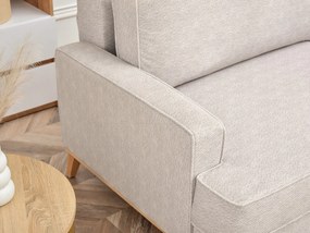 Pohovka dvojsedačka Cogio (popolavá + buk). Akcia -20%. Vlastná spoľahlivá doprava až k Vám domov. 1136833