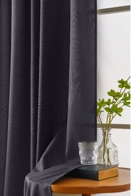 Záves OXFORD LIGHT 140x250 cm, tmavosivý Zavesenie: Riasiaca páska