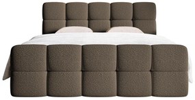 Manželská kontinentálna posteľ 140 cm Cirsten 140C (s roštom a matracom) (s úl. priestorom) (béžová). Vlastná spoľahlivá doprava až k Vám domov. 1100161