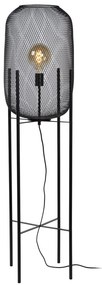 Lucide 45785/01/30 MESH - Stojacia lampa - priemer 35 cm - 1xE27 - čierna