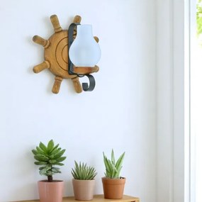 Brilagi - Nástenné svietidlo TIMONA 1xE14/40W/230V buk