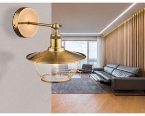 GLOBO 69030W - Nástenné svietidlo NEVIS 1xE27/60W