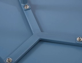 Konferenčný stolík Minot - v45 x Ø60 cm - Modrá