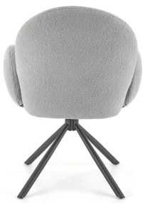 Jedálenská stolička KIVA 1 ks sivá