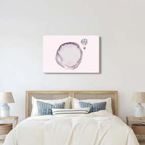 Obraz - Fialový minimalizmus N⁰4 (90x60 cm)