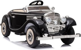 LEAN CARS Elektrické autíčko Mercedes 540K Premium LED MP3 čierne