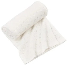 Cotton &amp; Sweets Bambusová deka biela 80×100 cm