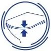 Cersanit City Oval, antibakteriálne SLIM toaletné sedátko z duroplastu, biela, K98-0146