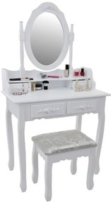 Bestent Toaletný stolík Primadonna WHITE