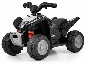 Milly Mally Detská elektrická štvorkolka Honda ATV, čierna