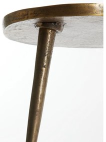 Kovový odkladací stolík 49x67 cm Lienz – Light &amp; Living