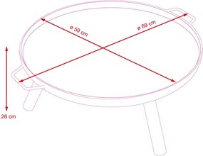 Zahradné ohnisko Avenberg MADISON