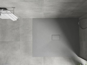 Mexen Hugo, SMC obdĺžniková sprchová vanička 140 x 100 cm, šedá, 42611014