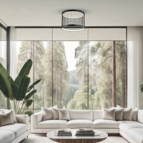 Stropné LED svietidlo Guarda, 1x LED 43w, 4000k, b