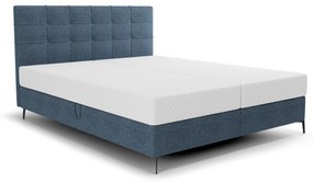 Jednolôžková posteľ 120 cm Infernus Comfort (modrá) (s roštom, s úl. priestorom). Vlastná spoľahlivá doprava až k Vám domov. 1082360
