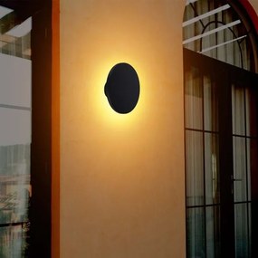 LED Vonkajšie nástenné svietidlo LED/12W/230V 3000K IP65 čierna