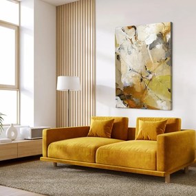 Tlačený/s ručne maľovanými prvkami obraz na plátne 90x118 cm Everlast – Malerifabrikken