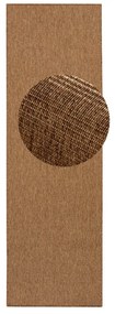 Hnedý vnútorný a vonkajší koberec 80x150 cm Nature – Hanse Home