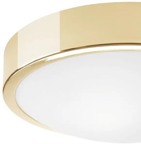 Stropné svietidlo JONAS 2xE27/60W/230V pr. 36 cm zlatá