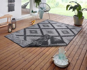 NORTHRUGS - Hanse Home koberce Kusový koberec Twin Supreme 105459 Malibu Night Silver – na von aj na doma - 80x250 cm