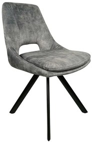 Stolička Monachium Šedá