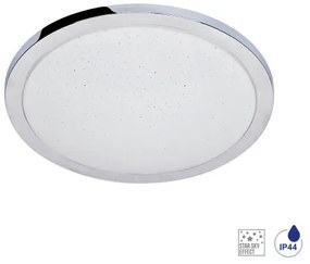 PREZENT VITTO LED/18W,4000K,IP44, NICKEL/WHITE 71333