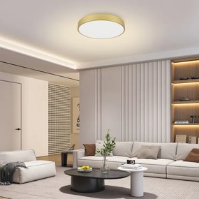 Brilagi - LED stmievateľné svietidlo POOL LED/60W/230V 3000-6000K pr. 60 cm zlaté + diaľkové ovládanie