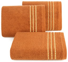 FROTÉ UTERÁK FIORE09 70X140 CM TEHLOVÁ