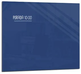 Toptabule.sk SMTM Sklenená magnetická tabuľa modrá 100x70cm
