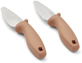 LIEWOOD Detský nožík Perry Tuscany Rose – sada 2 ks