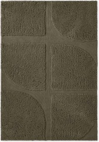 Kaki ručne tkaný koberec 120x180 cm Lambeth Jasper – Ted Baker