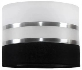 Luster na lanku CORAL 2xE27/60W/230V čiernobiela