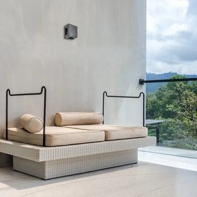 Rabalux 7317 - LED Vonkajšie nástenné svietidlo LIPPA LED/6W/230V IP54 čierna