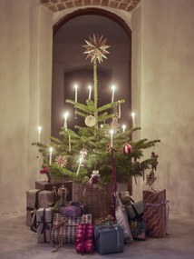 Bloomingville Plstená vianočná ozdoba Peo Brown Wool C