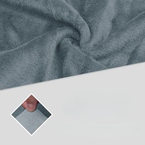 Napínací poťah na kreslo VELTO Farba: Zelenomodrá