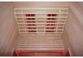 Sanotechnik - RUBY 2 - infrasauna pre 2 osoby, 120 x 100 x 195 cm