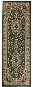 Kusový koberec PP Akay zelený atyp 100x250cm