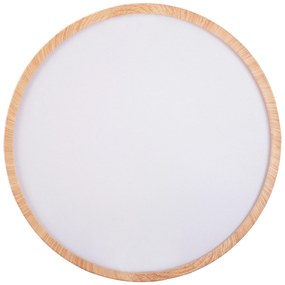 Toolight Toolight, LED stropné svietidlo 30cm 24W APP1404-C, hnedá-biela, OSW-03085